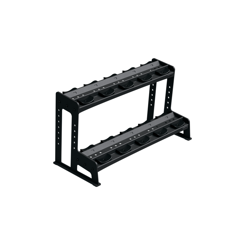 Eleiko Dumbbell Rack, 10 Pairs, Black